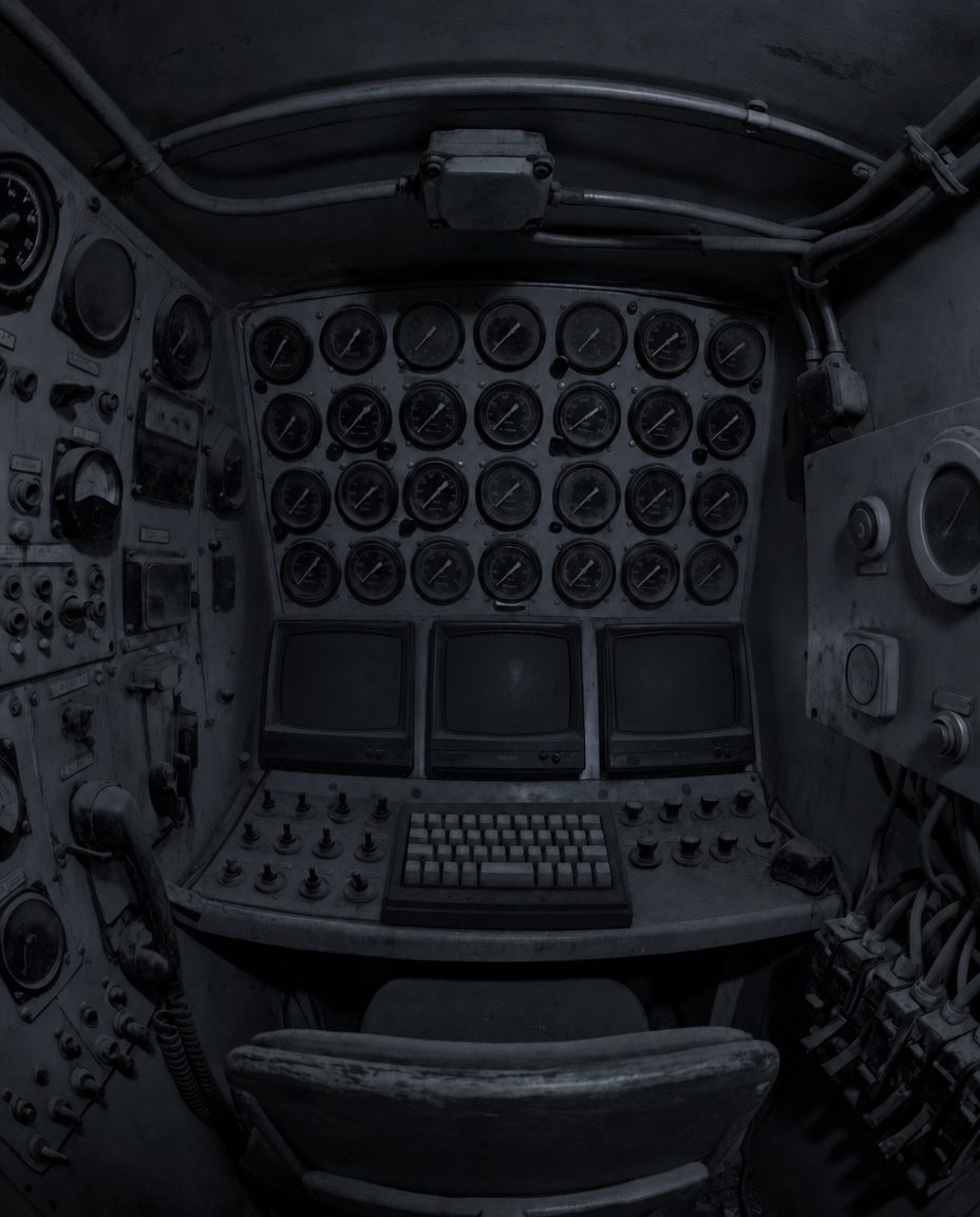 Control room, unlit build